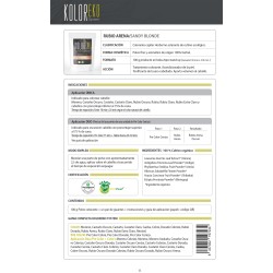 KOLOREKO Tinte natural RUBIO ARENA - cubre las canas, colorea y protege el cabello - Tinte ecológico 100% Herbal Bio