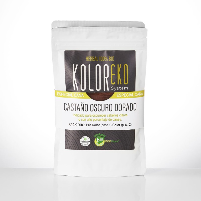 tinte_natural_ecologico_Koloreko_castaño_oscuro_dorado_duo_BIOCENTER