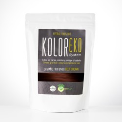 KOLOREKO Tinte natural CASTAÑO PROFUNDO de...