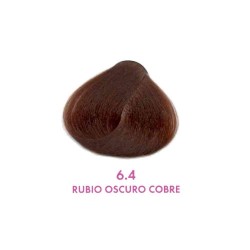Rubio oscuro cobre 6.4 - Tinte Color Soft - Montalto